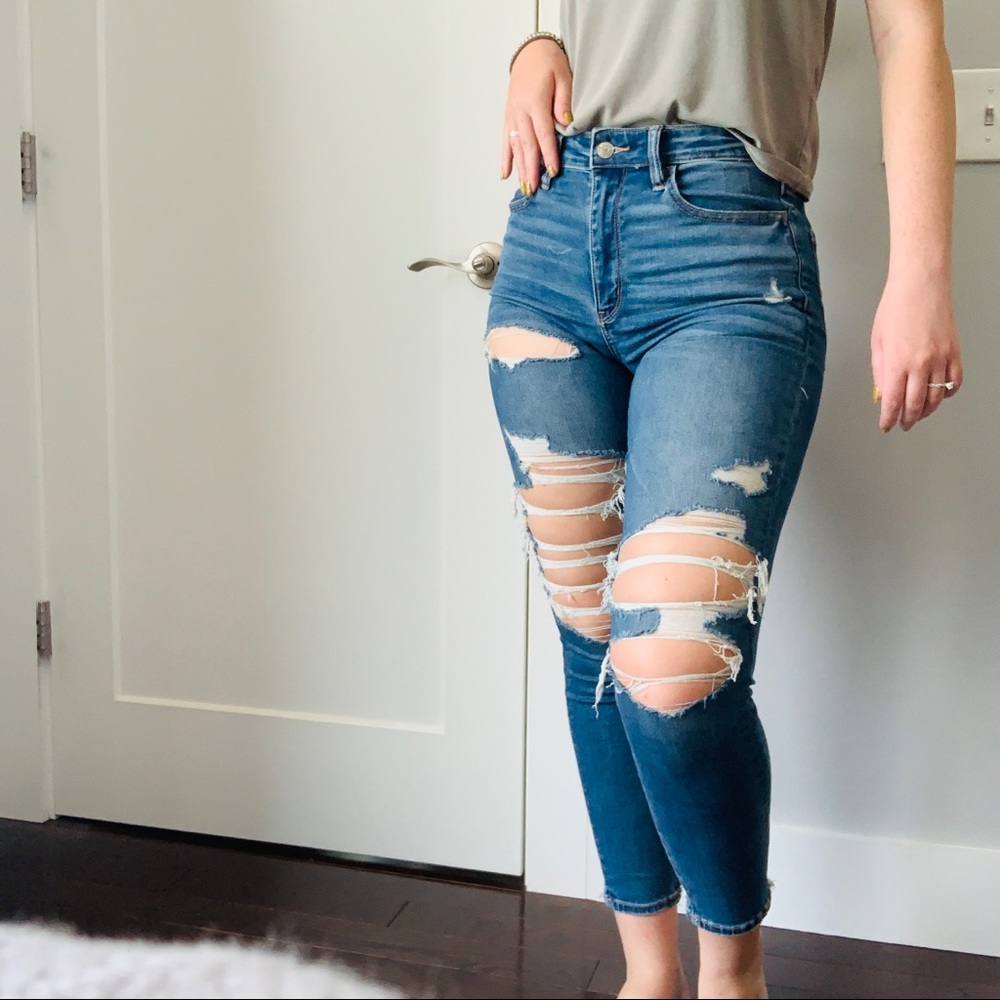 American Eagle high waisted Next level stretch